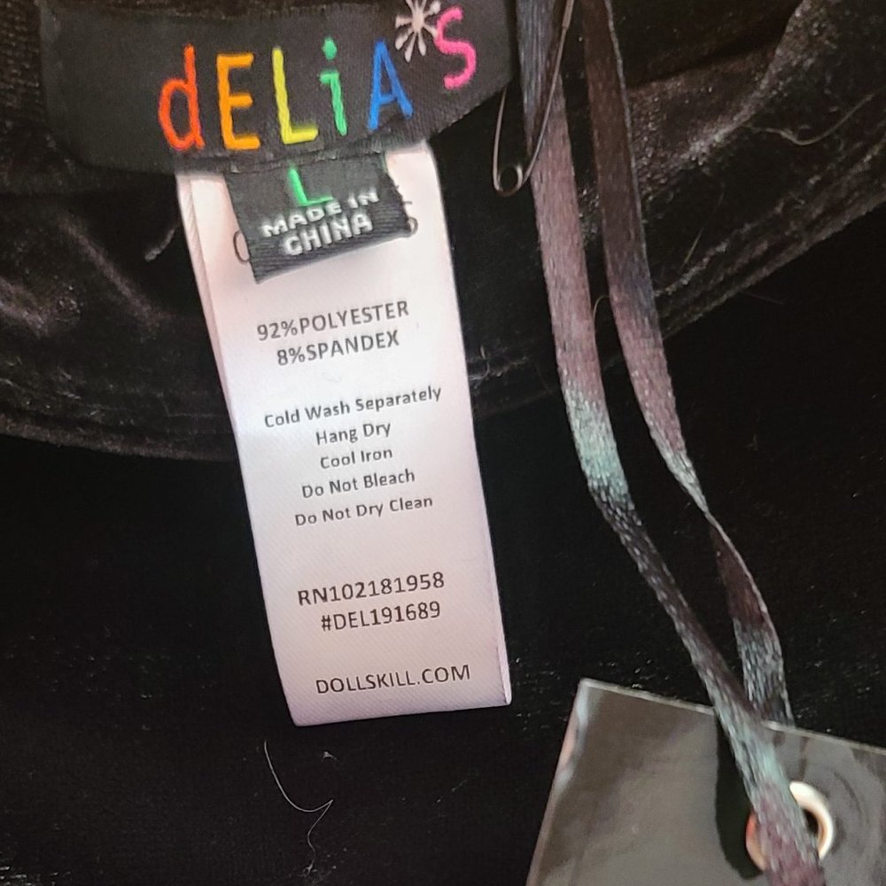 NWT Dolls Kill dELiA*s Brand Cherry Pop Crop Top & Maxi Skirt Set - Picture 8 of 14